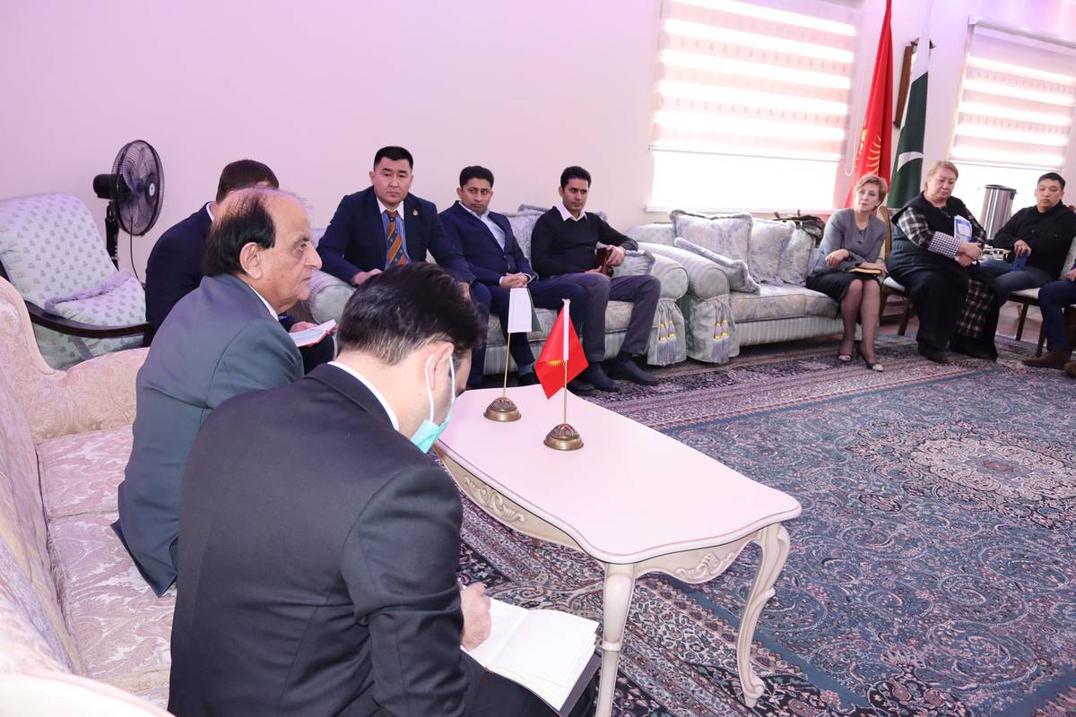 A meeting of the Embassy of Pakistan with the rectors of the universities of Kyrgyzstan was held