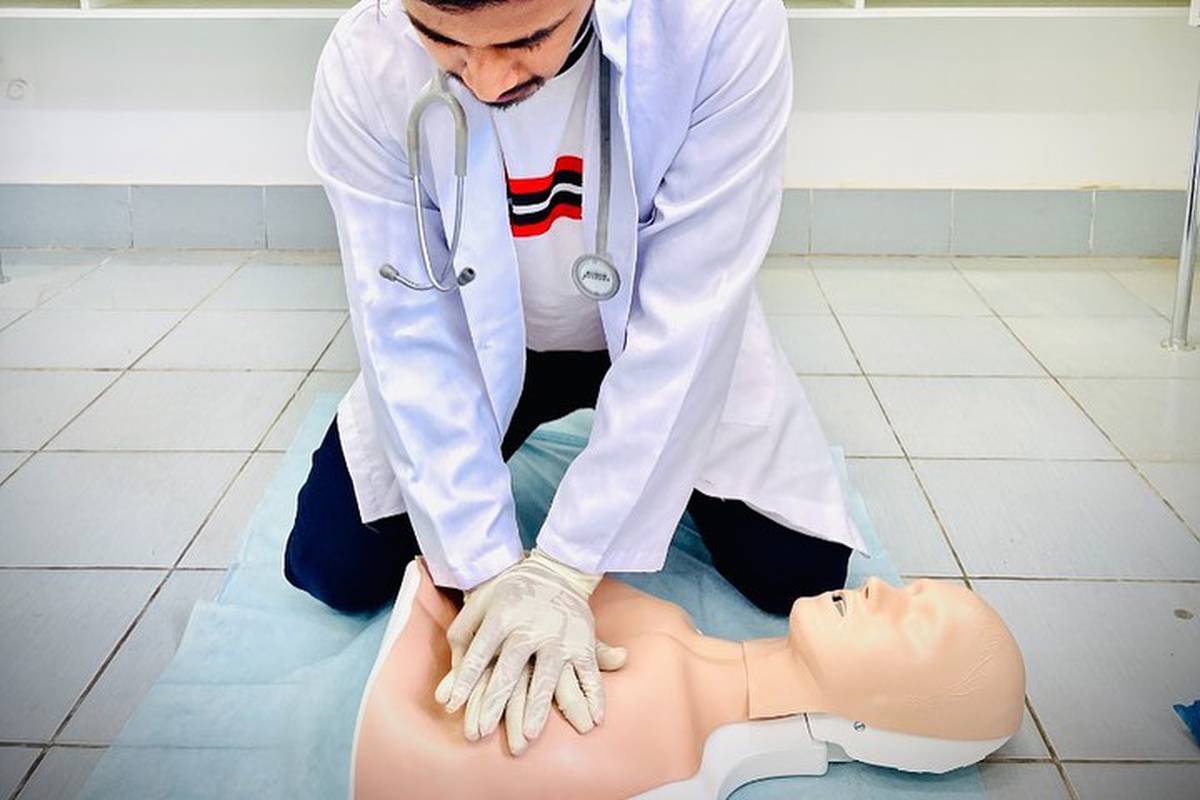 First Aid & Basic Life Support Training at ADAM University by MIND LABS