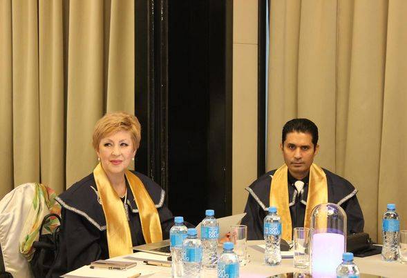 On February 10, Adam University held a graduation party at the Hyatt Hotel.