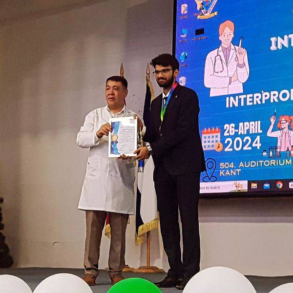 On April 26, 2024, Adam Hamza Muhammad and Muhammad Ijaz University students took part in the Interuniversity Olympiad «INTER UNI OLYMPIAD» in the discipline of microbiology and basic and clinical pharmacology