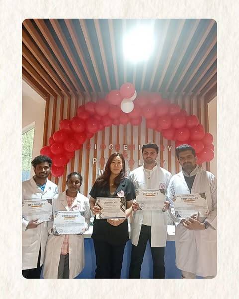On April 19, 2025, 2nd year students of the School of Medicine of ADAM University took part in the Interuniversity Practical Seminar on the subject «General Chemistry»