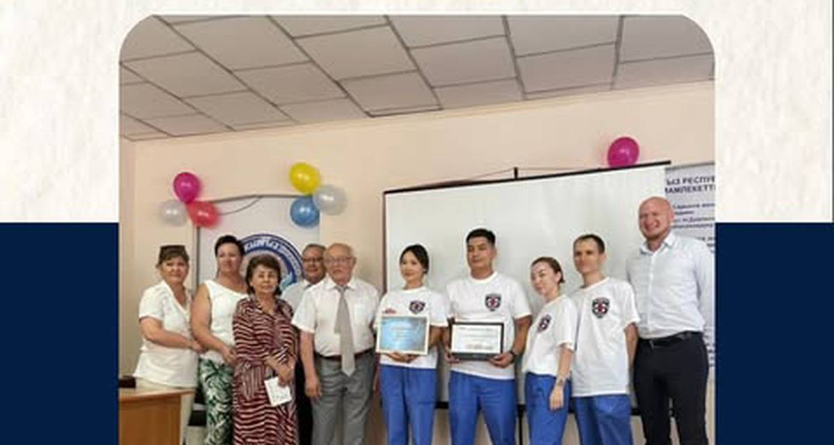 On July 4, 2025, representatives of Adam University participated in the professional skills competition for emergency medical services teams, organized by the Bishkek City Emergency Medicine Center in honor of Medical Worker's Day