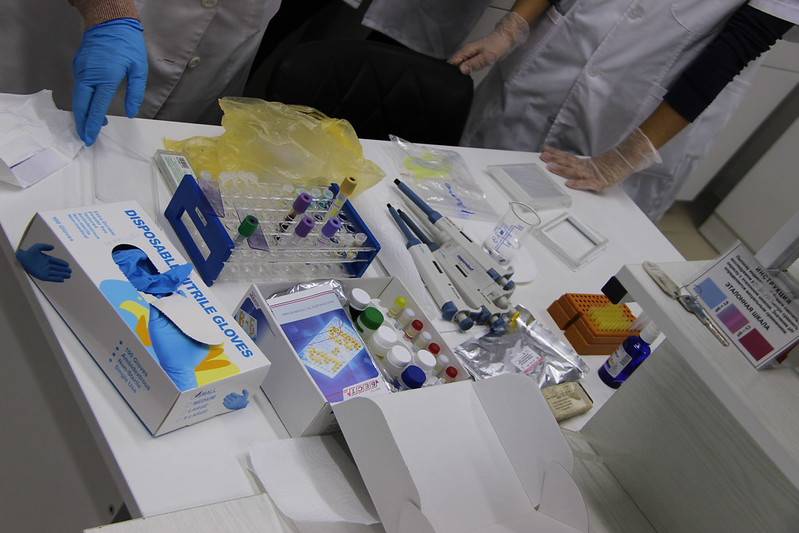 Open lesson on medical biology at ADAM University