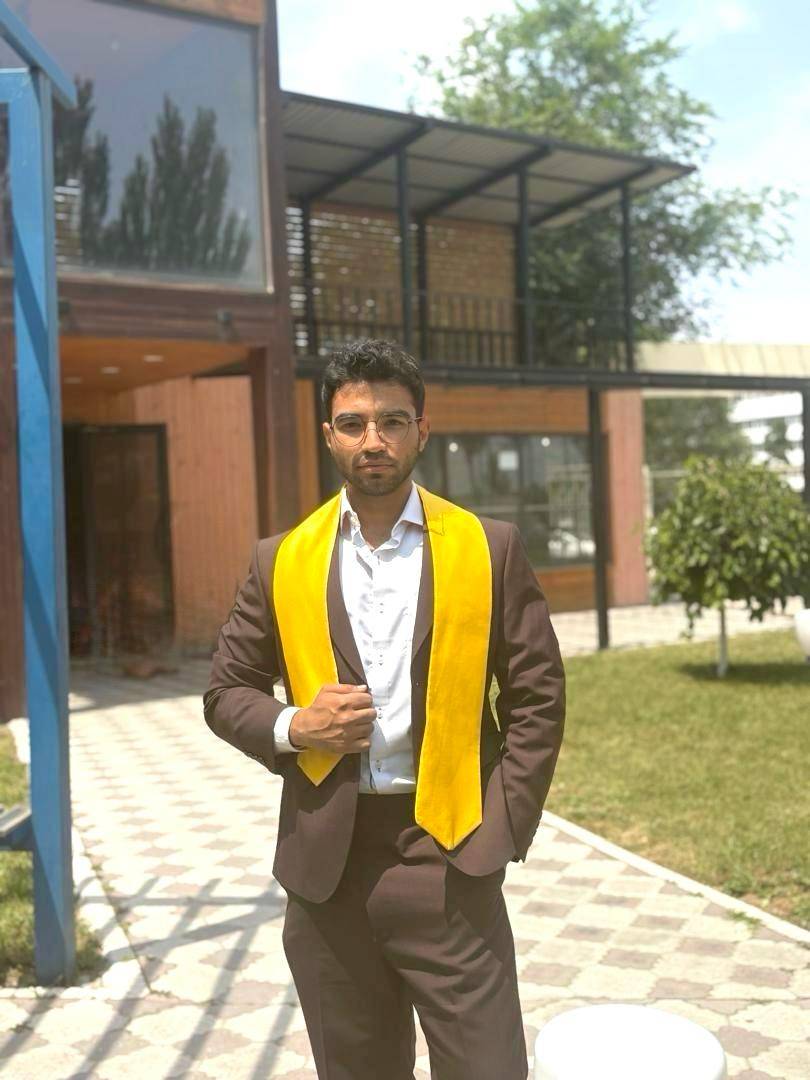 Adam University student Rakhim Arshad