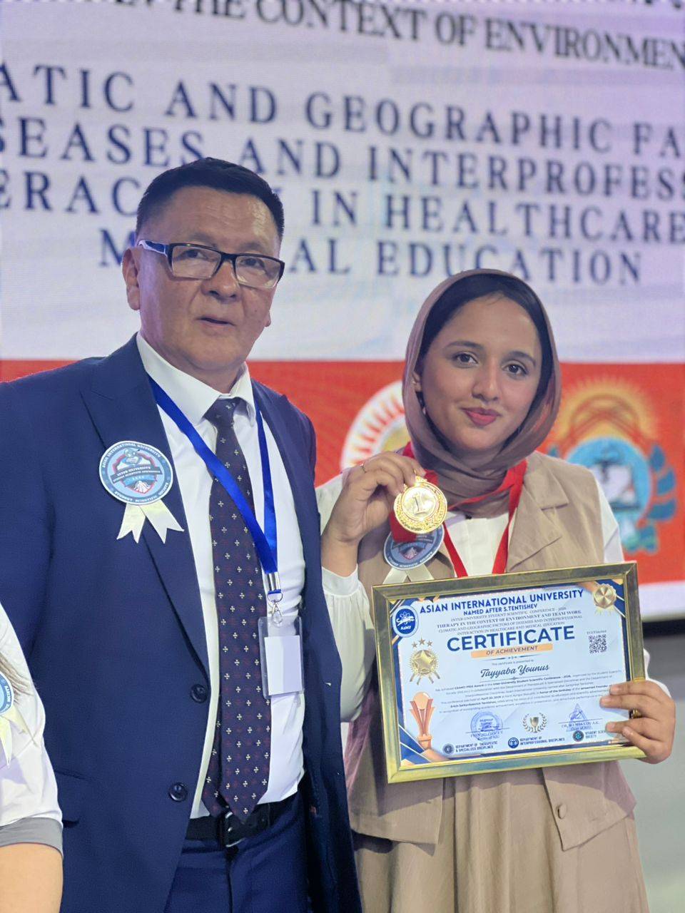 Adam University Student Wins 1st Place at Interuniversity Conference in Kant