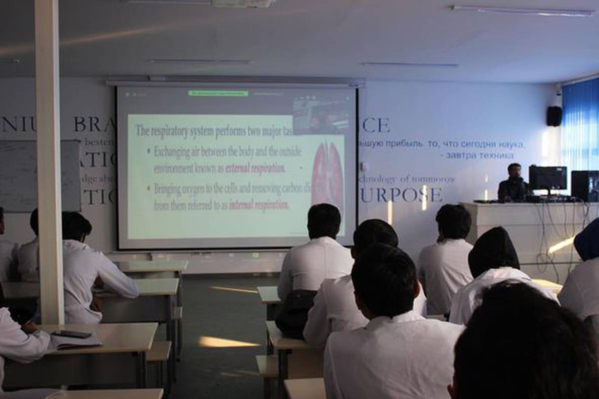The Department of Morphological Disciplines of the Adam University School of Medicine organized a guest lecture on January 21 for 1st year students of the "General medicine" students.